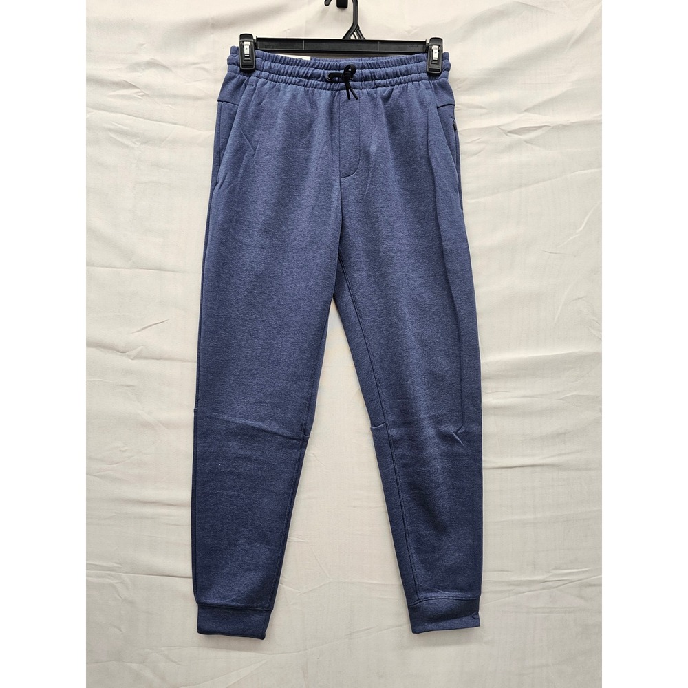 Member's Mark Mens Active Jogger Blue‎ Poly Blend Athletic Size Small